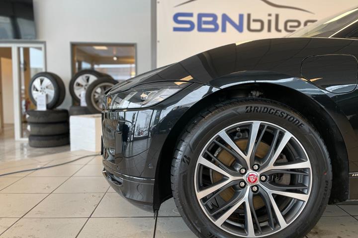 Sort Jaguar I-Pace fra 2019