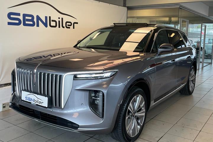 Grå Hongqi E-HS9 fra 2025