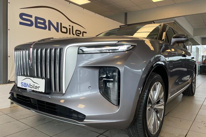 Grå Hongqi E-HS9 fra 2025