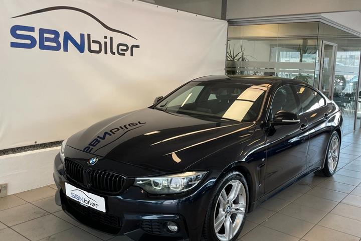 Blå BMW 430i fra 2019