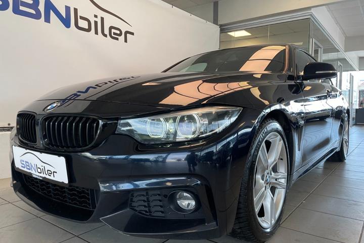 Blå BMW 430i fra 2019