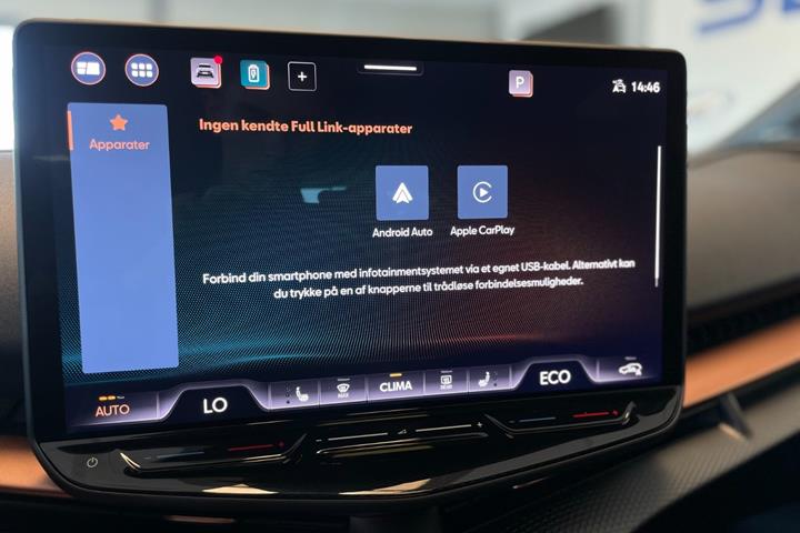 Blå Cupra Tavascan fra 2025