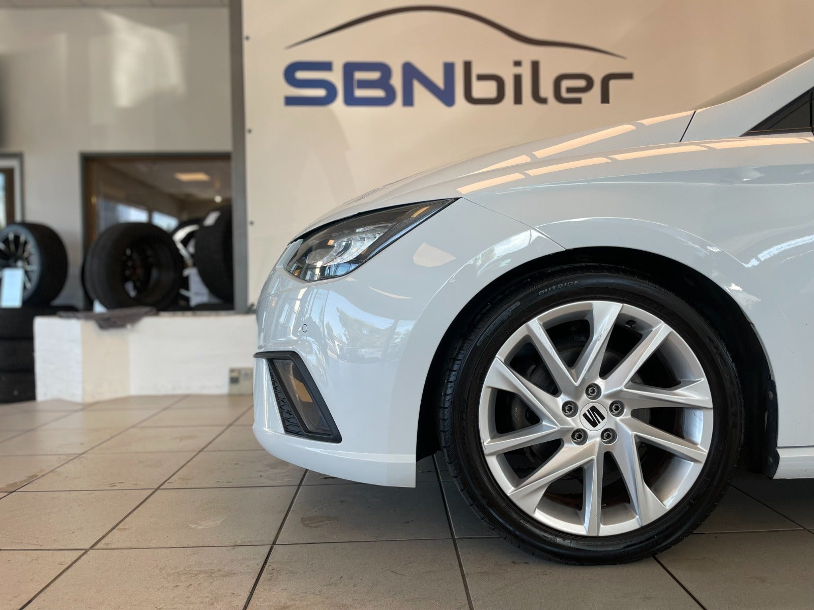 Hvid Seat Ibiza fra 2022