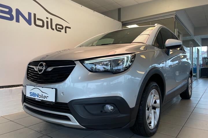 Grå Opel Crossland X fra 2020