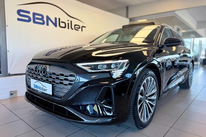 Sort Audi Q8 e-tron fra 2024