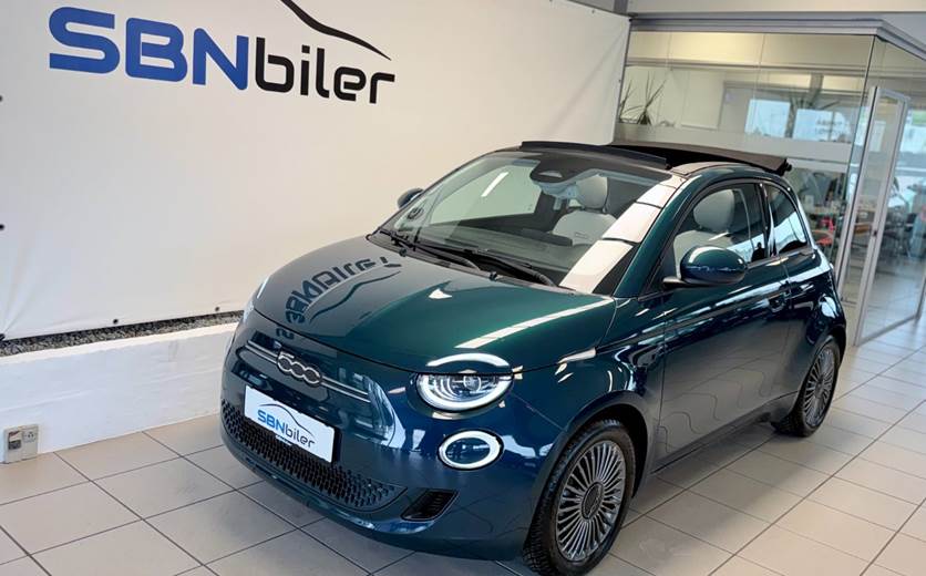 Fiat 500e 42 la Prima Cabrio