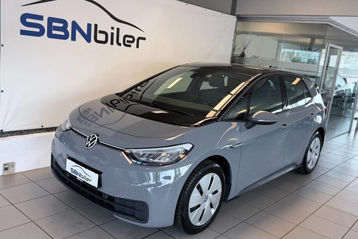 Grå VW ID.3 fra 2023