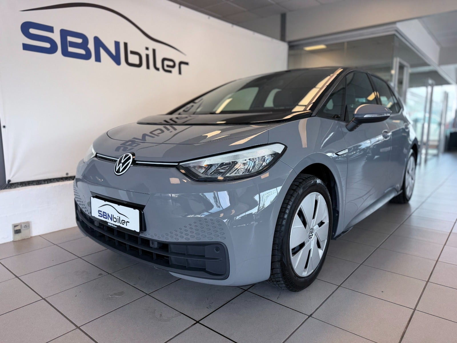 Grå VW ID.3 fra 2023