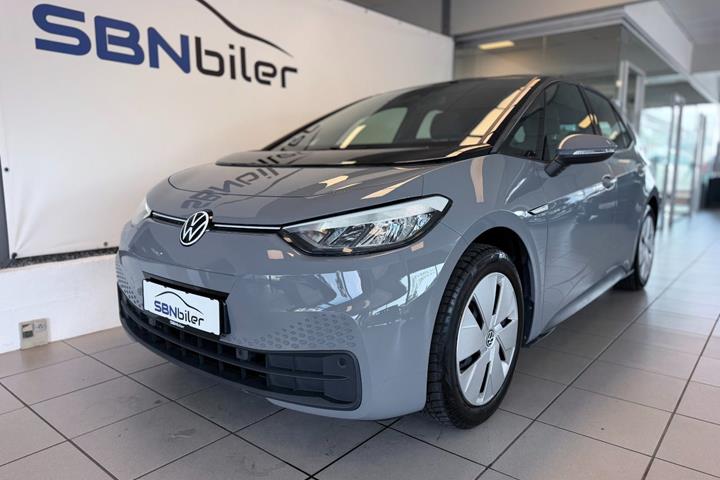 Grå VW ID.3 fra 2023