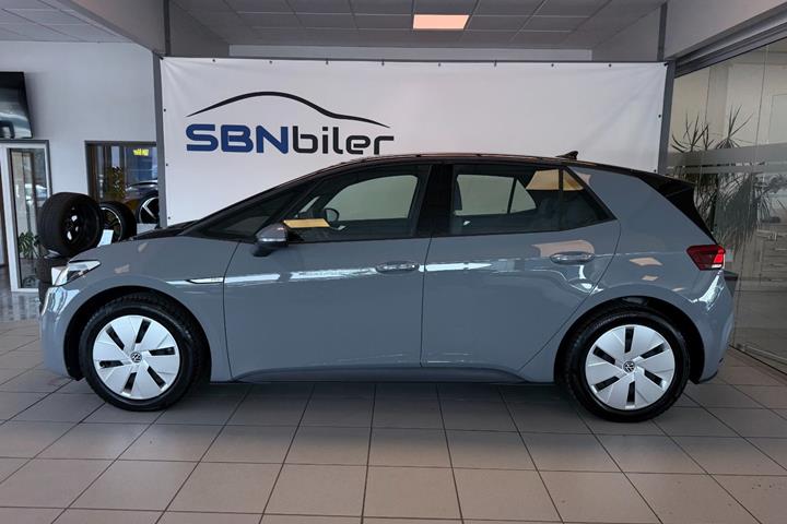 Grå VW ID.3 fra 2023