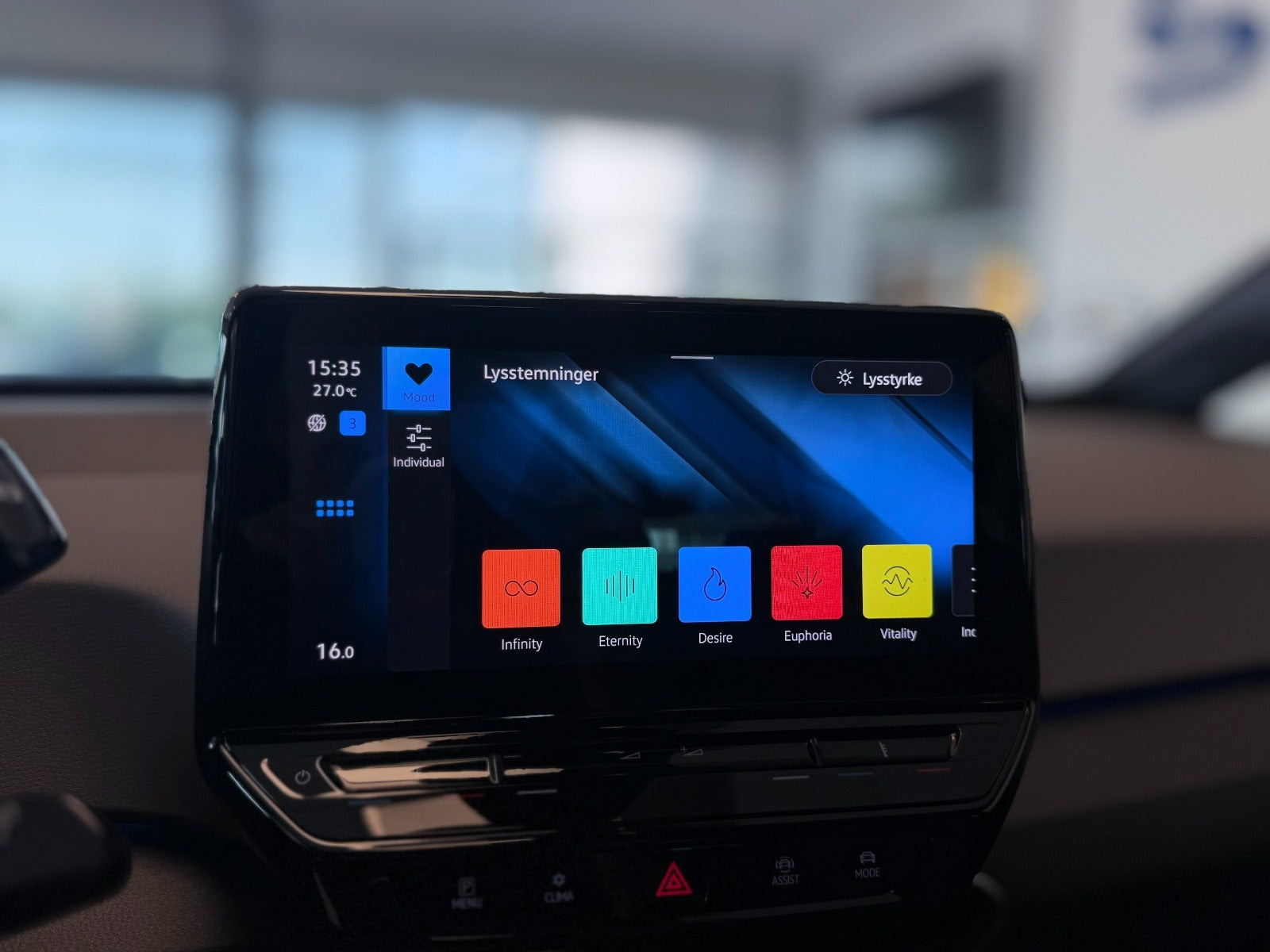 Grå VW ID.3 fra 2023