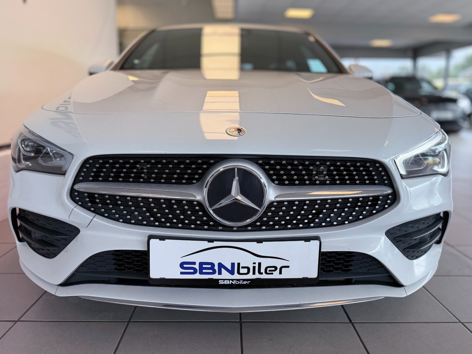 Hvid Mercedes CLA220 d fra 2020