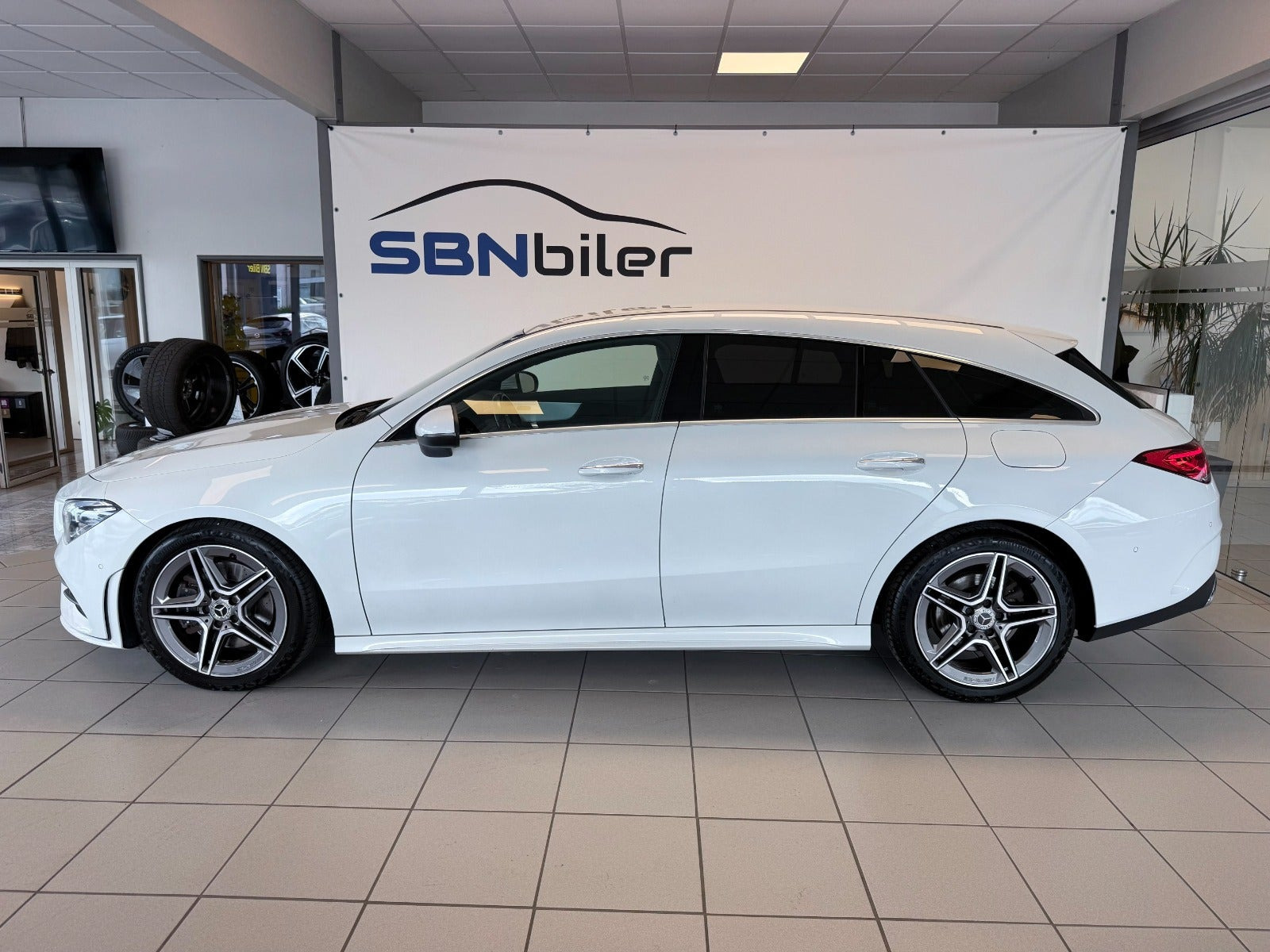 Hvid Mercedes CLA220 d fra 2020