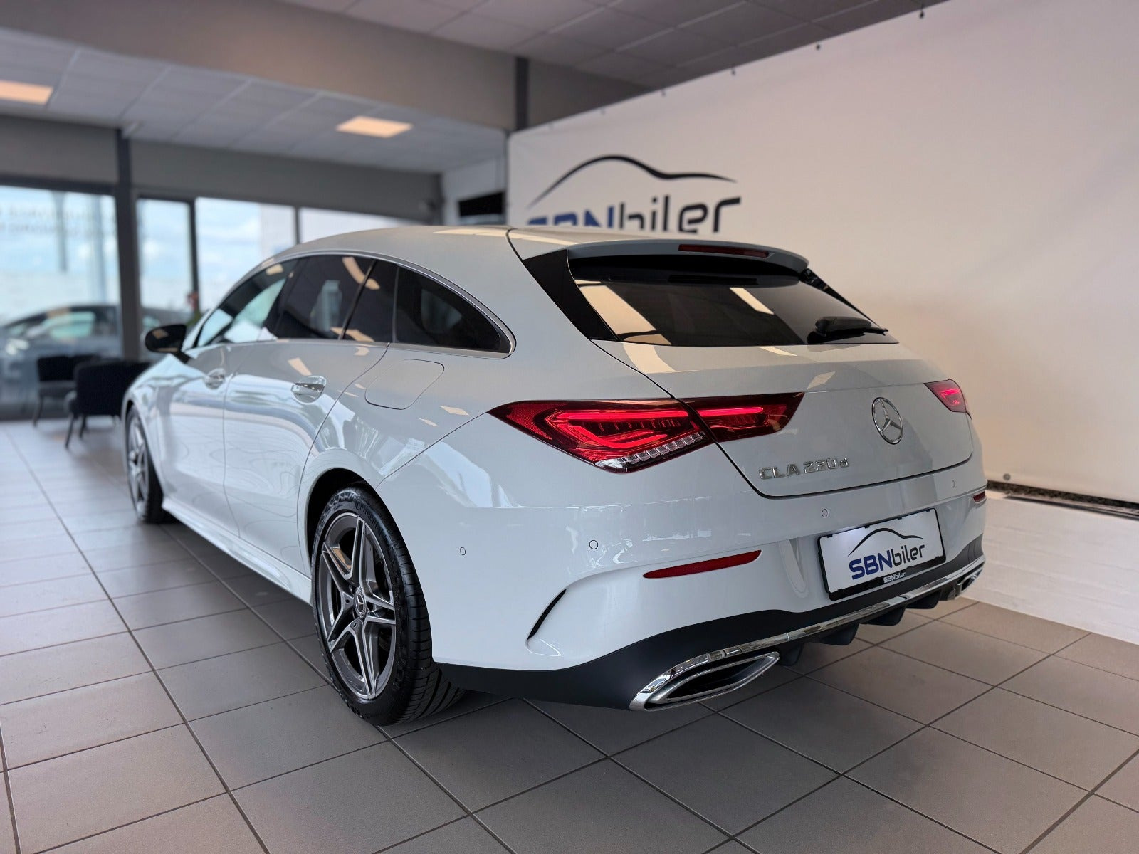 Hvid Mercedes CLA220 d fra 2020