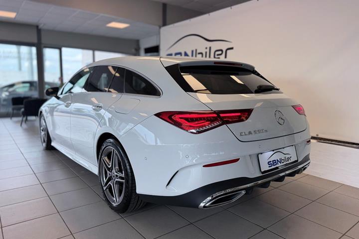 Hvid Mercedes CLA220 d fra 2020