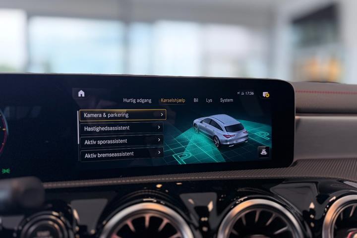 Hvid Mercedes CLA220 d fra 2020