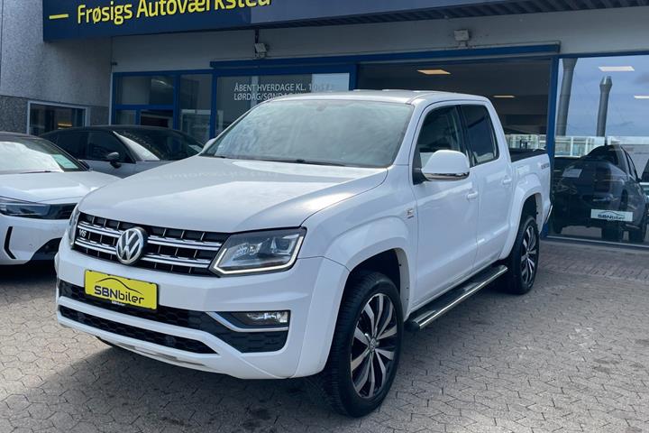 Hvid VW Amarok fra 2019