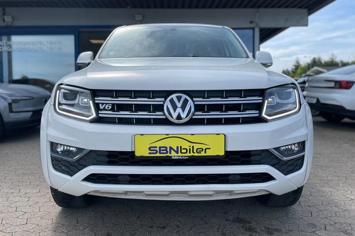 Hvid VW Amarok fra 2019