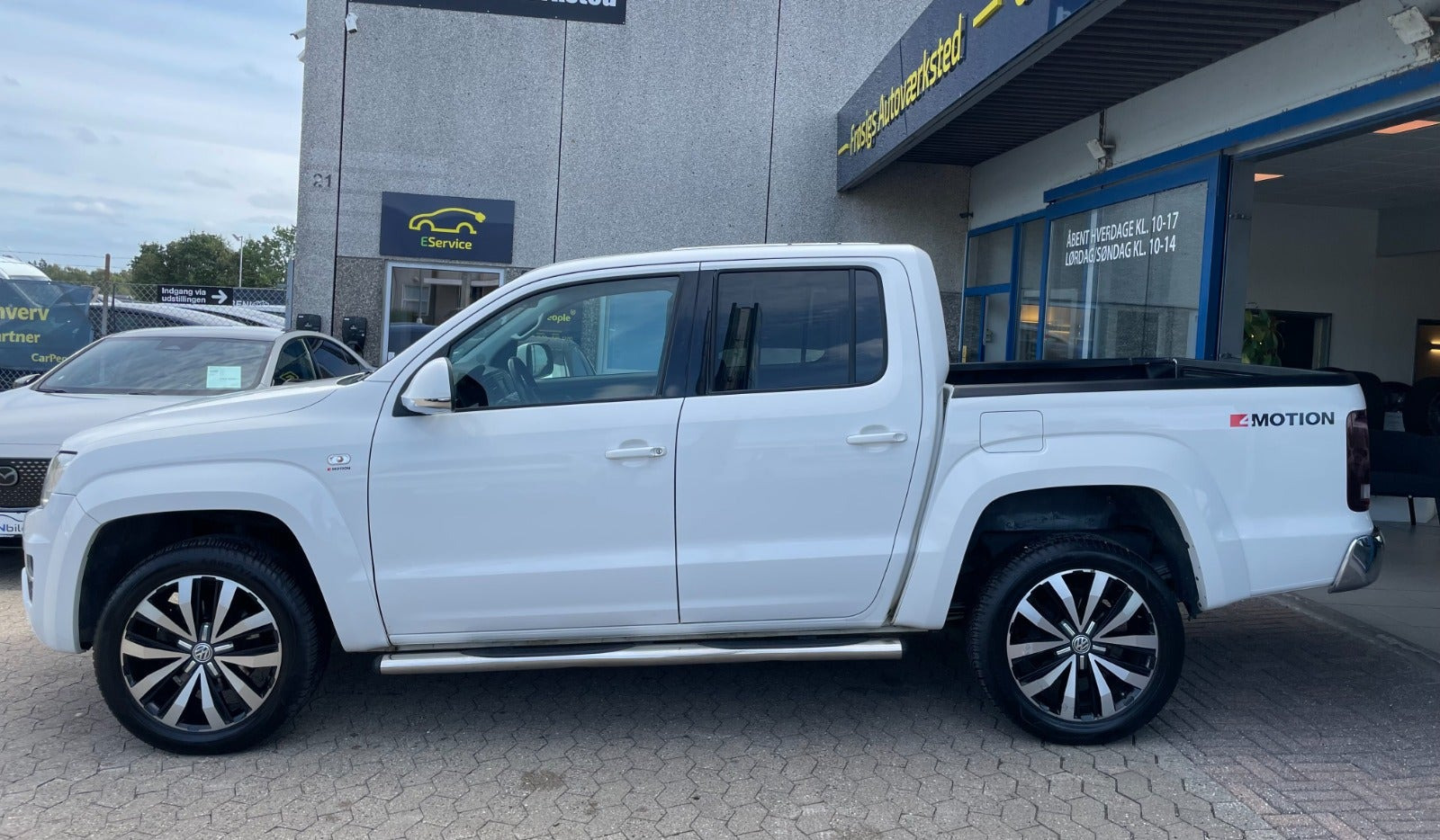 Hvid VW Amarok fra 2019