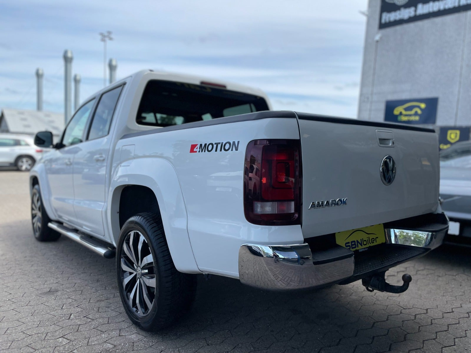 Hvid VW Amarok fra 2019