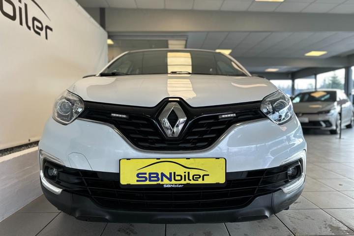 Hvid Renault Captur fra 2019