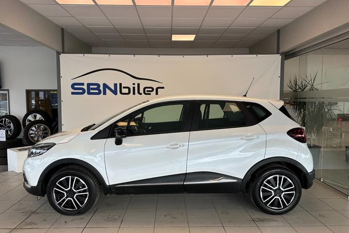 Hvid Renault Captur fra 2019