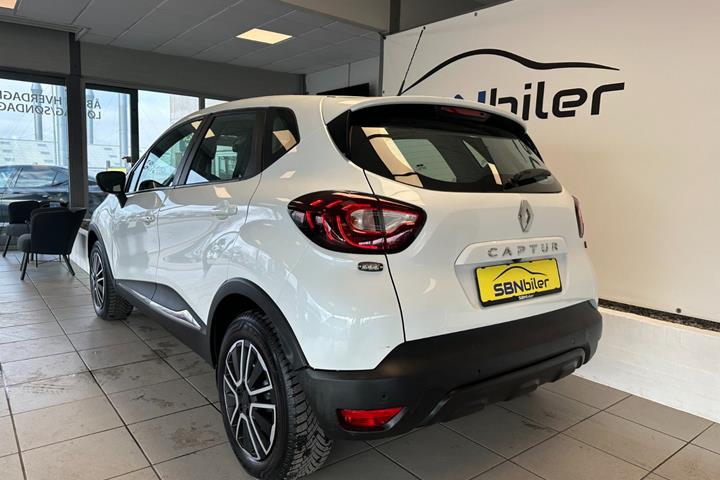 Hvid Renault Captur fra 2019