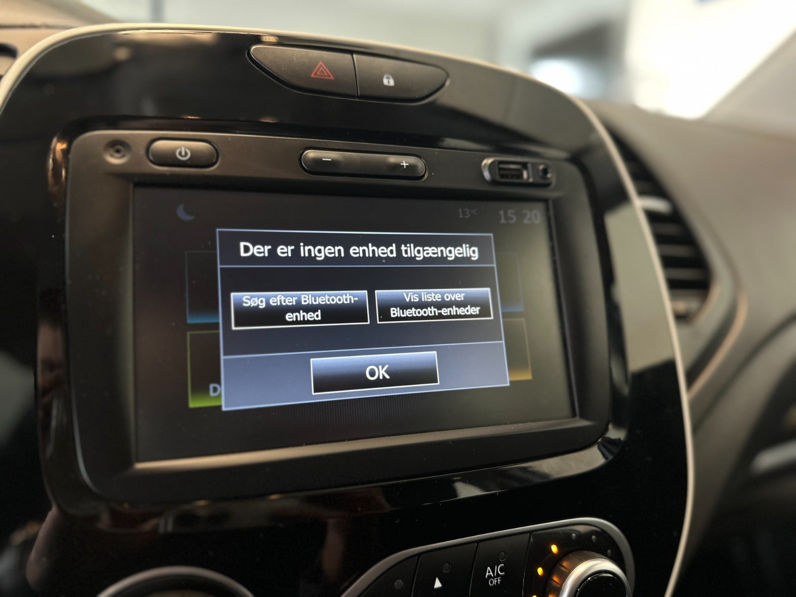 Hvid Renault Captur fra 2019