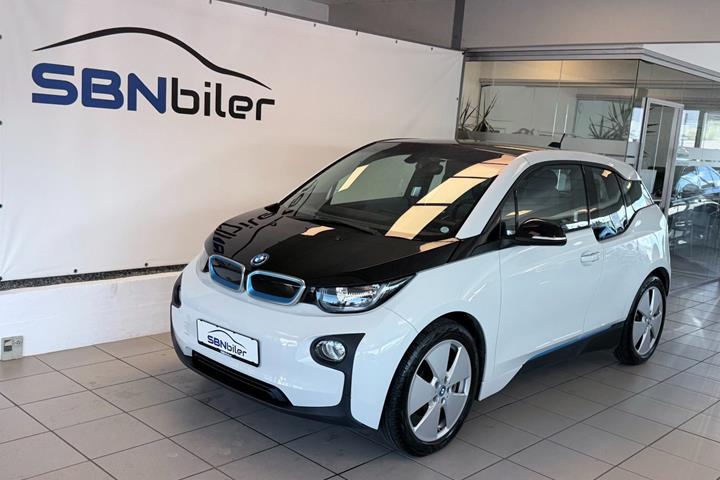 Hvid BMW i3 fra 2017