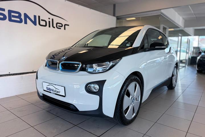 Hvid BMW i3 fra 2017
