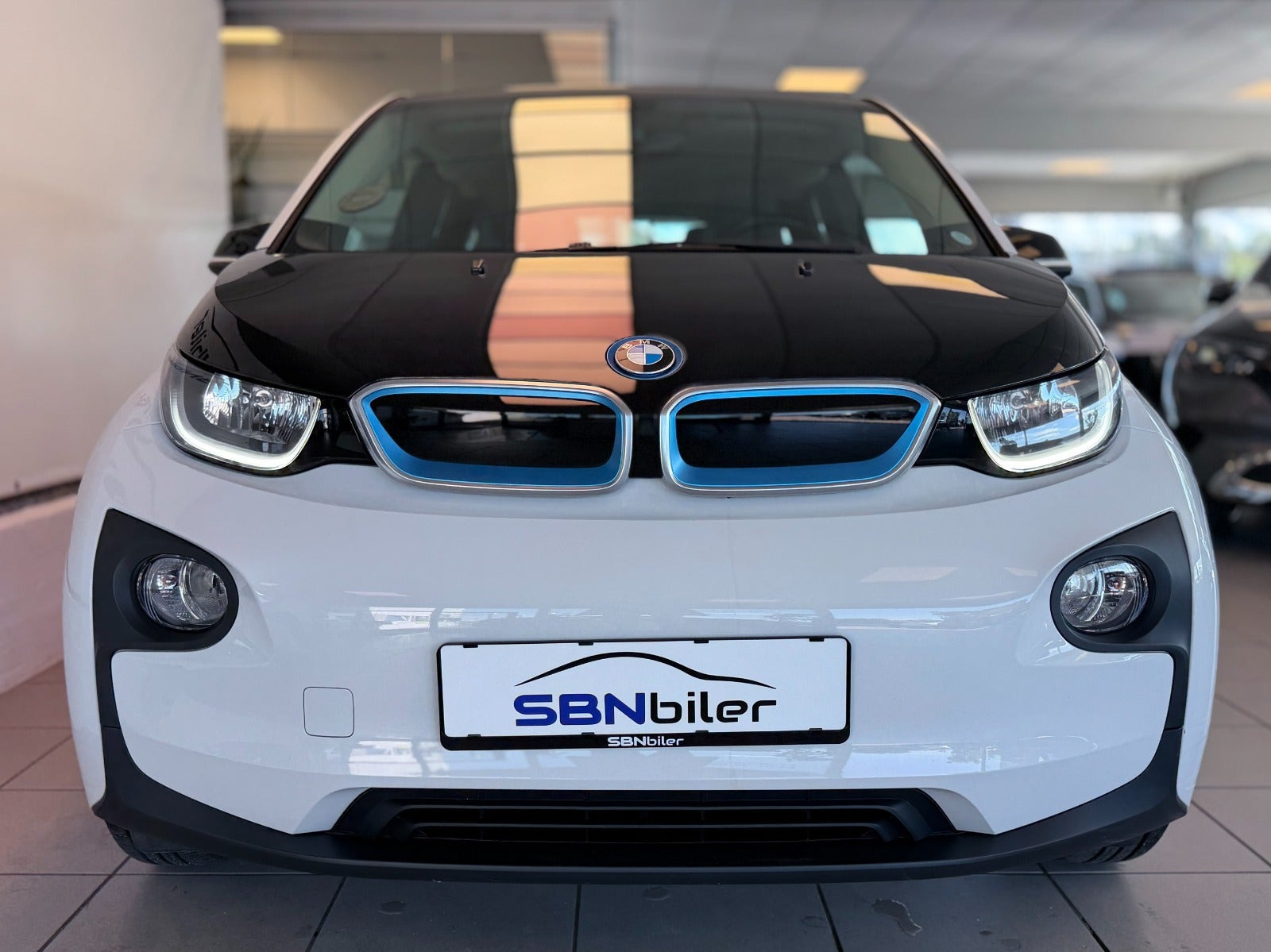 Hvid BMW i3 fra 2017