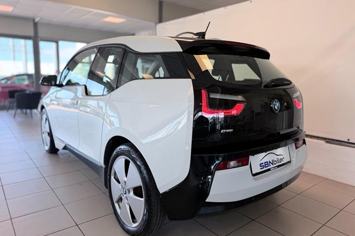 Hvid BMW i3 fra 2017