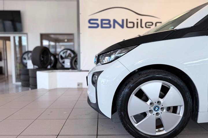 Hvid BMW i3 fra 2017