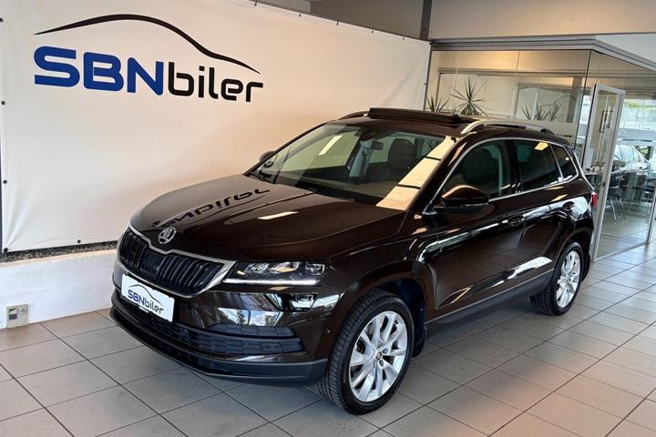 Brun Skoda Karoq fra 2018