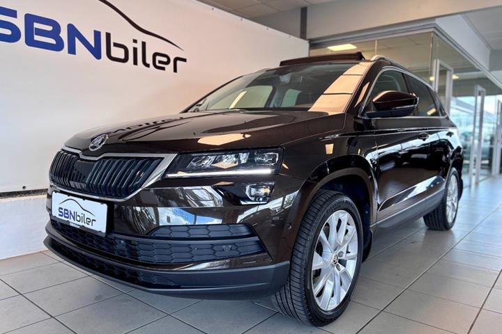 Brun Skoda Karoq fra 2018