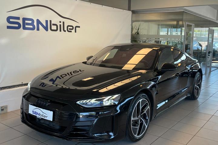 Sort Audi e-tron GT fra 2022