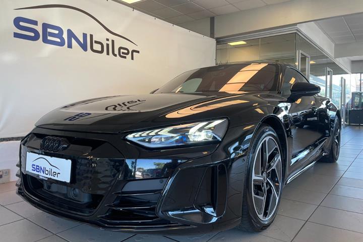 Sort Audi e-tron GT fra 2022