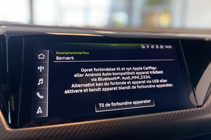 Sort Audi e-tron GT fra 2022
