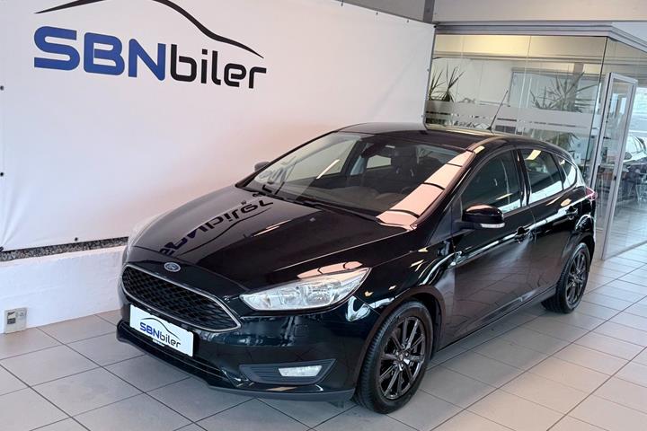 Sort Ford Focus fra 2016