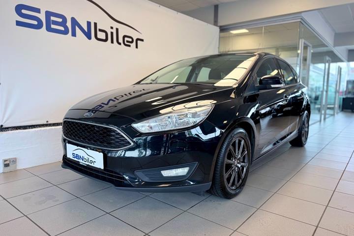Sort Ford Focus fra 2016