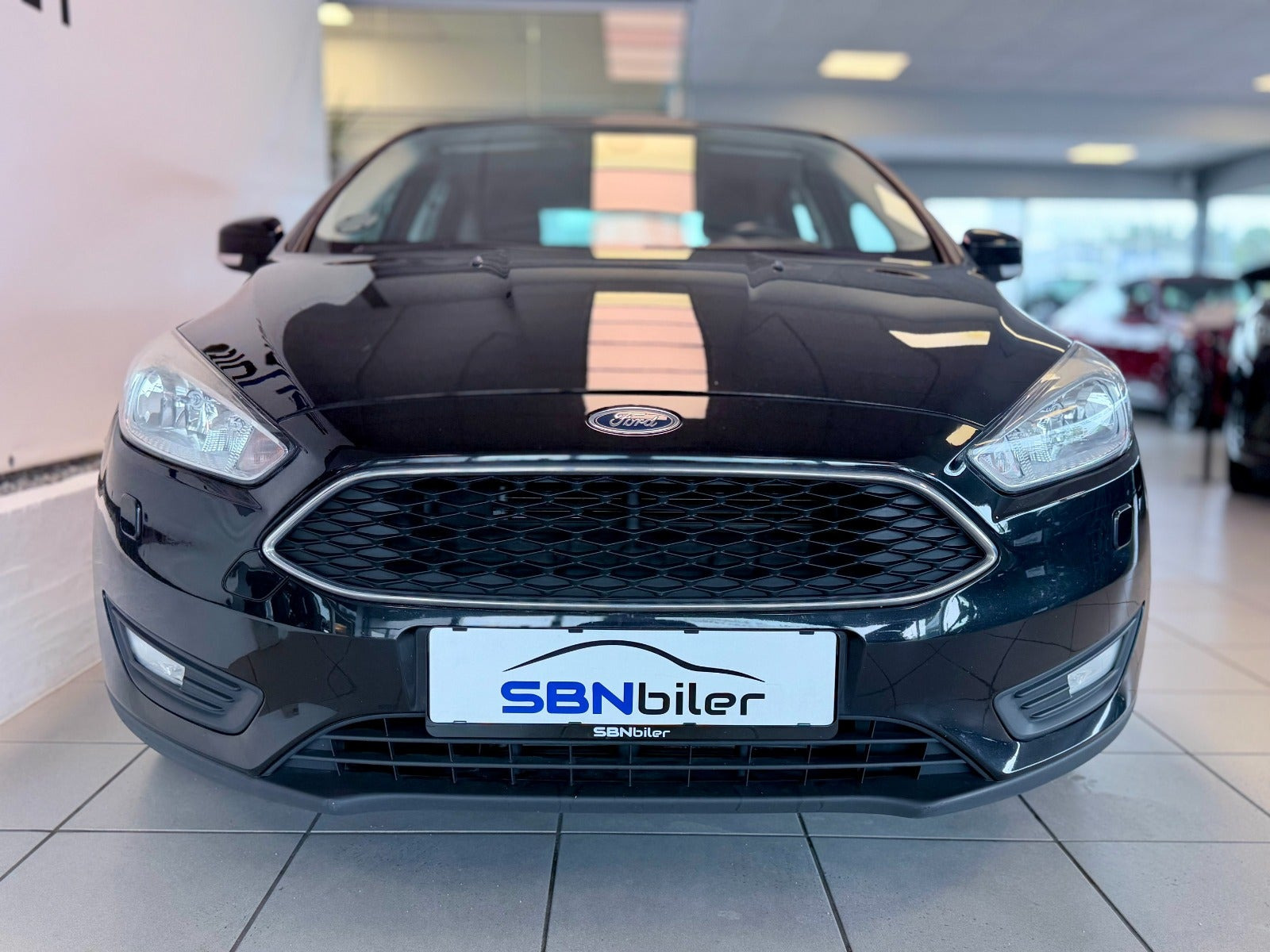 Sort Ford Focus fra 2016