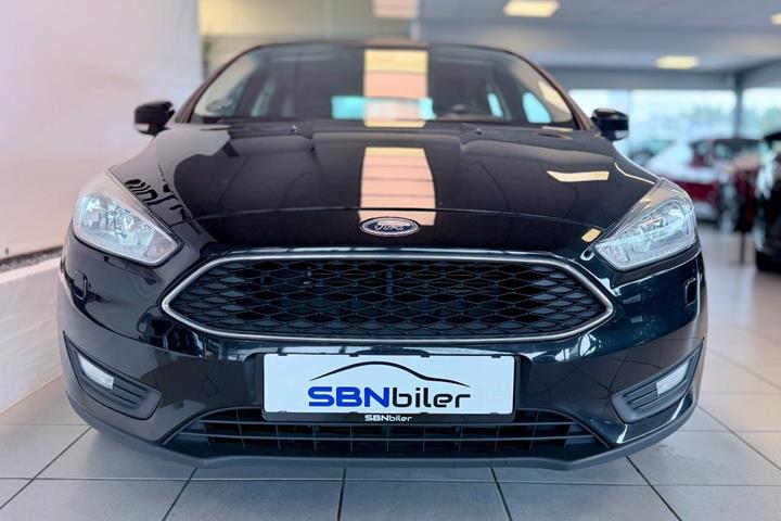 Sort Ford Focus fra 2016