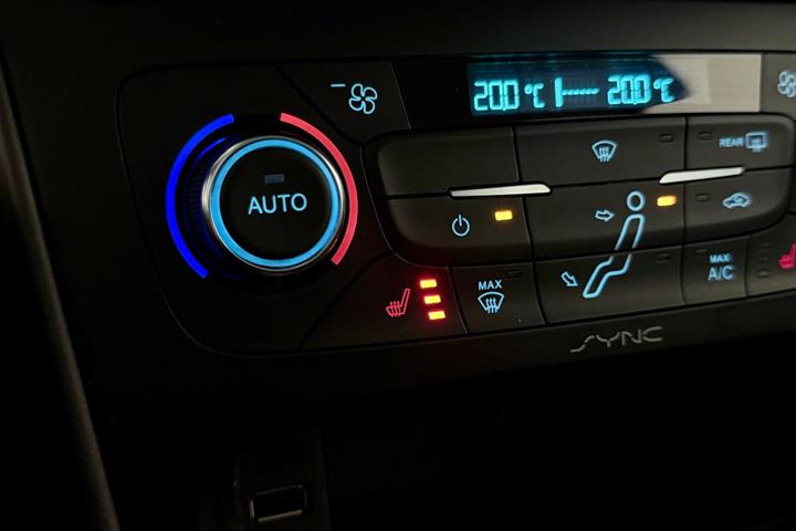 Sort Ford Focus fra 2016