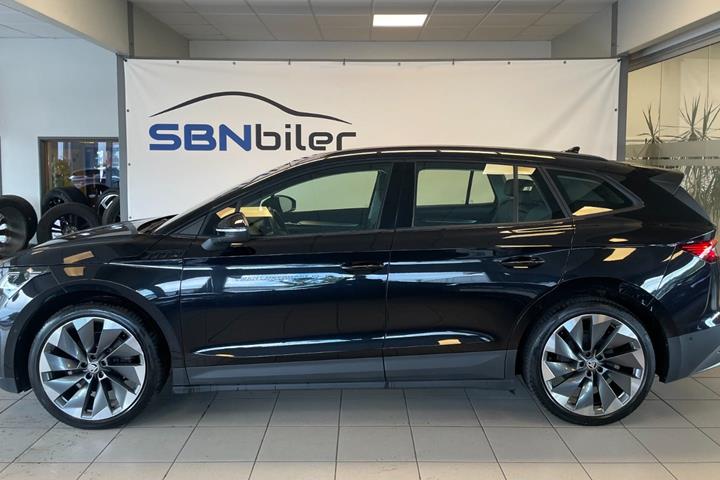 Sort Skoda Enyaq fra 2023