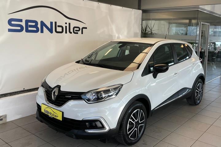 Hvid Renault Captur fra 2019