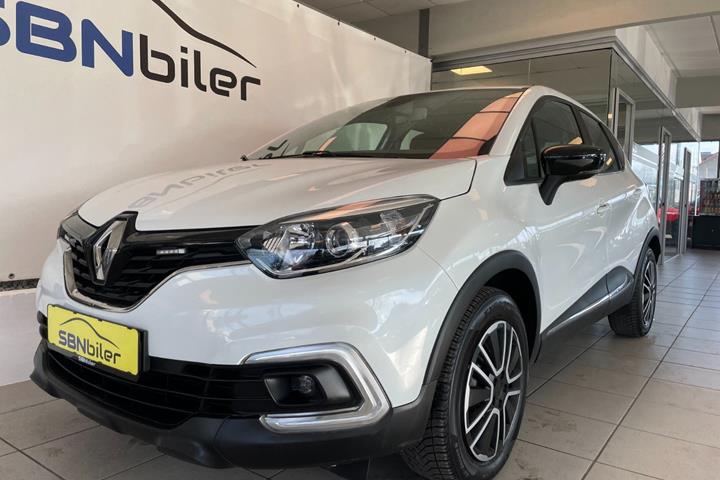 Hvid Renault Captur fra 2019
