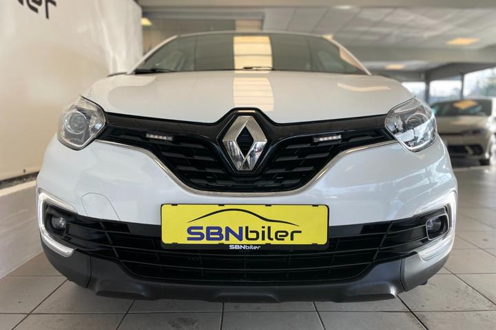 Hvid Renault Captur fra 2019