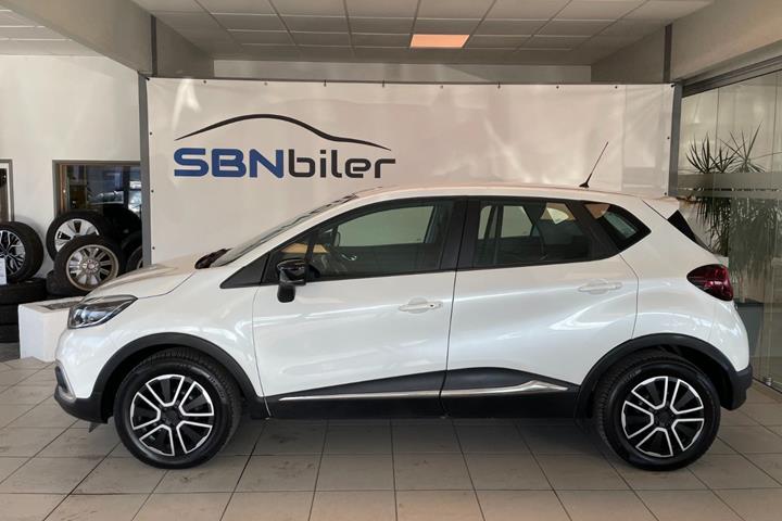 Hvid Renault Captur fra 2019