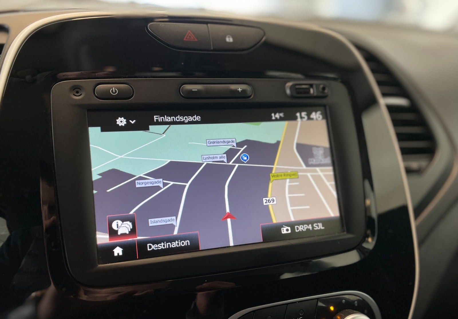 Hvid Renault Captur fra 2019