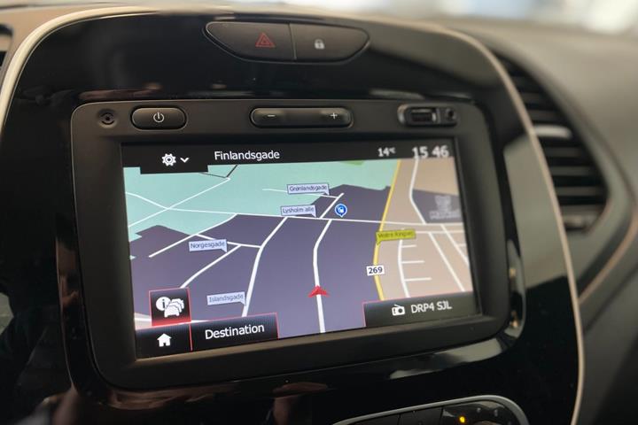 Hvid Renault Captur fra 2019